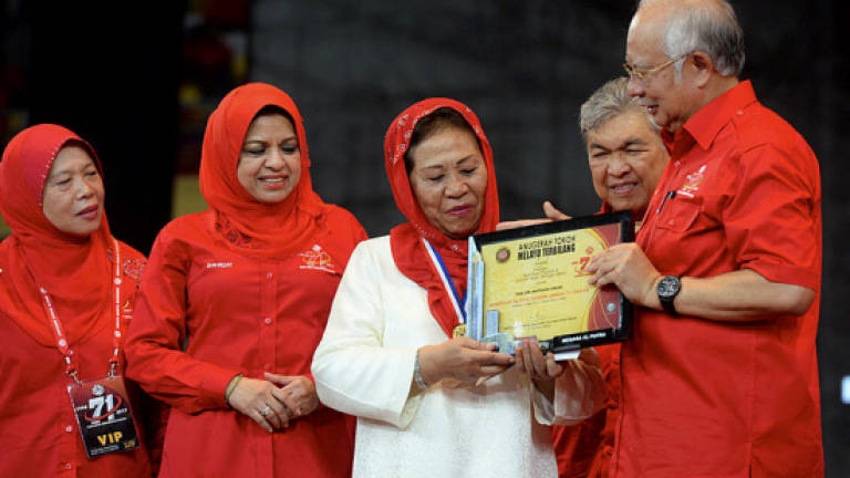 Umno's 'Melayu Terbilang' award for three distinguished Malay leaders