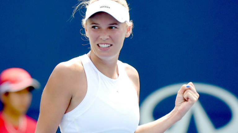 Wozniacki topples top seed Pliskova at Toronto tennis
