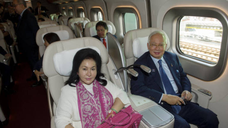 Najib takes Shinkansen bullet train to Sendai