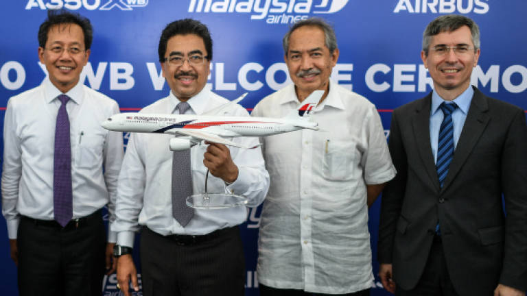 Malaysia Airlines receives first Airbus A350 XWB aircraft