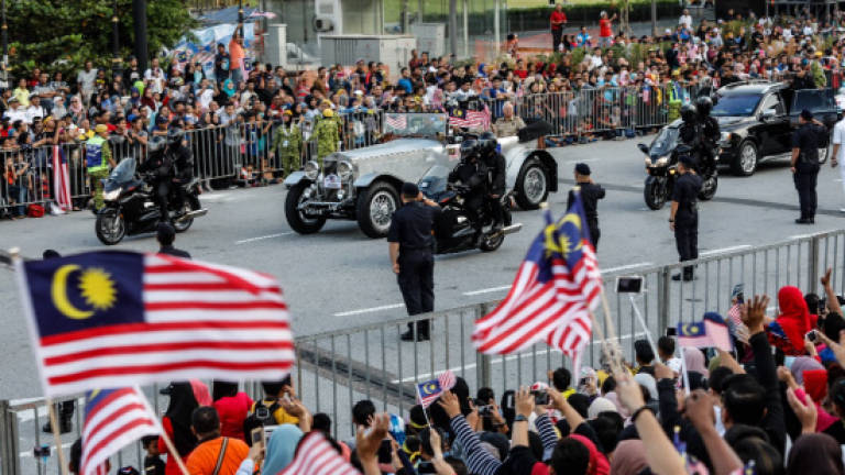 Historic moments of 1957 dominate 2017 National Day celebration