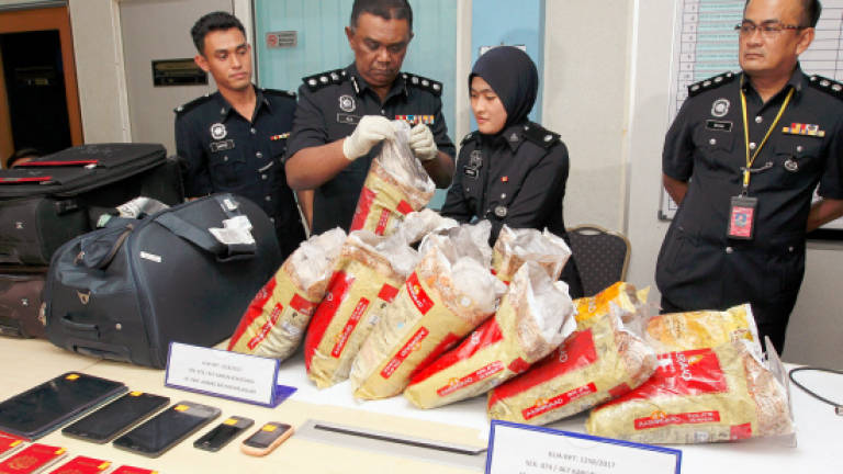 RM1m in drugs seized from KLIA's lost and found dept