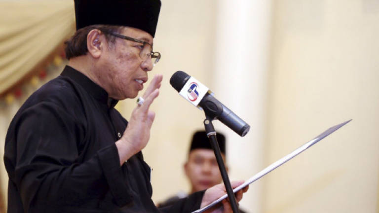 Abang Johari Tun Openg sworn in as new Sarawak CM (Updated)