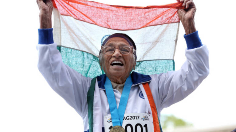 No hurry as India's inspirational centenarian wins gold