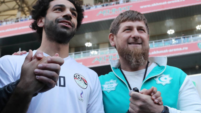 Salah makes World Cup headlines for Chechnya photo