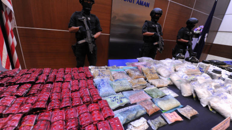 RM2.5m worth of drugs seized in KL raids (Updated)