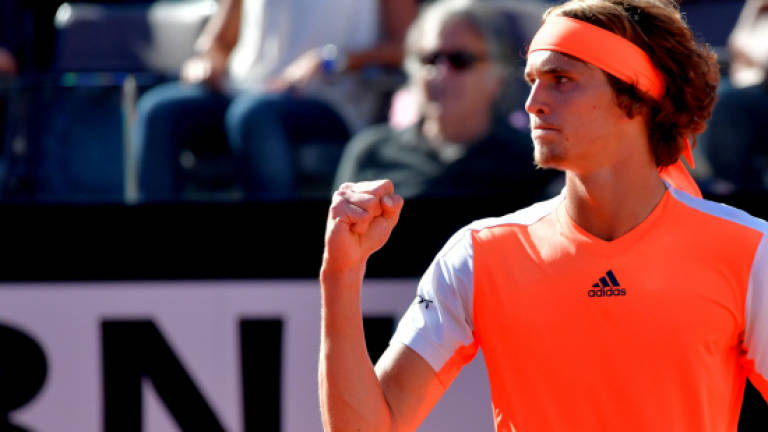 Zverev stuns Djokovic to win Rome Masters