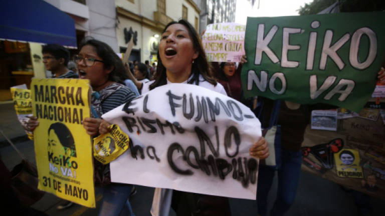 Keiko Fujimori, daughter of Peru's disgraced ex-leader