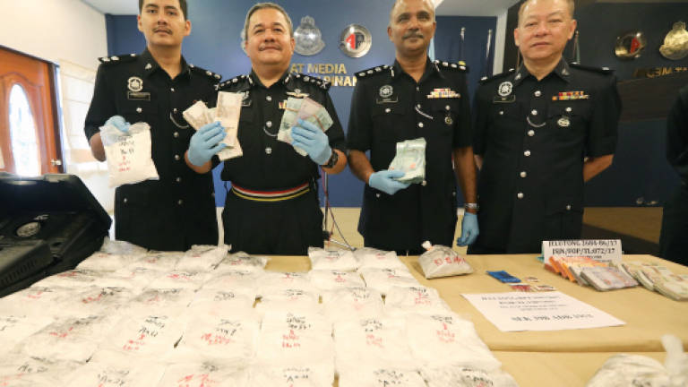Police bust drug processing lab in Penang