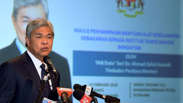 Expand efforts to tackle spreading of fake hadis: Ahmad Zahid (Updated)