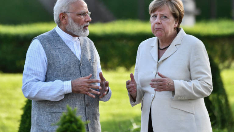 Indian PM kicks off Europe tour in powerhouse Germany