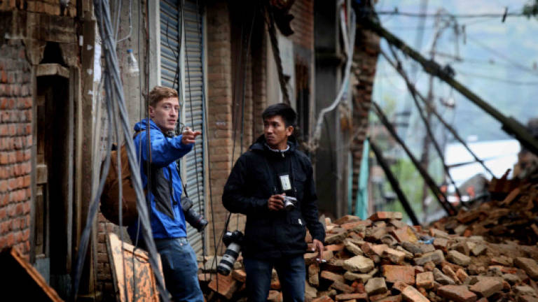 Nepal earthquake photos on sale for charity