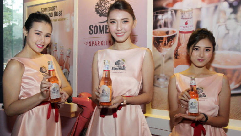 Savouring pink moments with Somersby