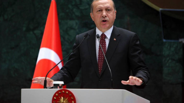 Erdogan says Syria operation against 'terror groups' only