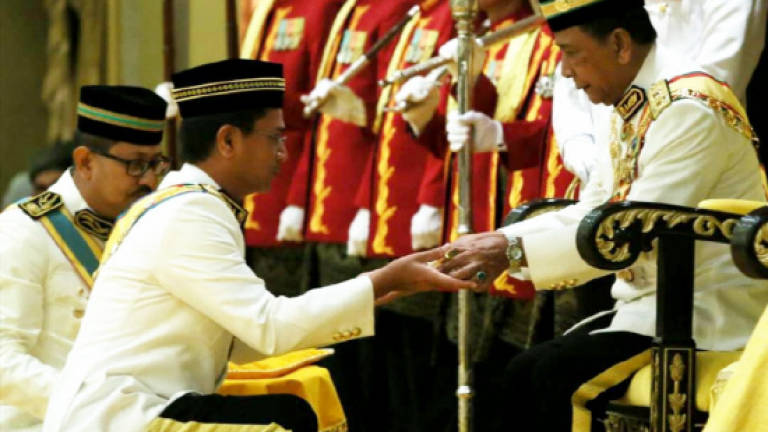 Tengku Sarafudin Badlishah proclaimed as Kedah Raja Muda