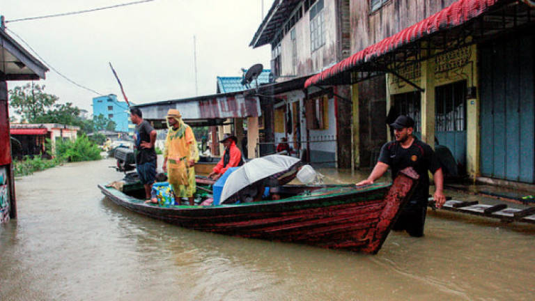 Number of flood victims in Kelantan on the rise