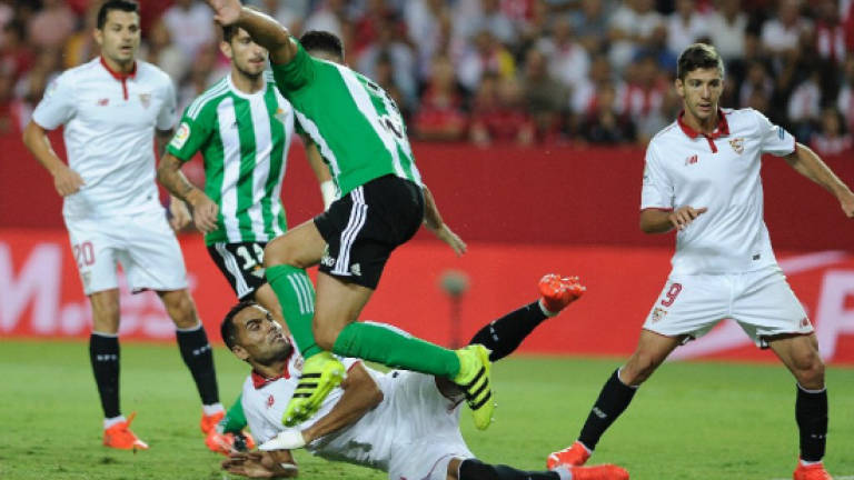 Derby win lifts Sevilla up to second