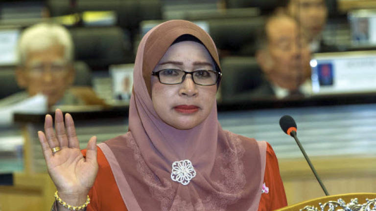 Azizah Harun sworn in as senator at Dewan Negara