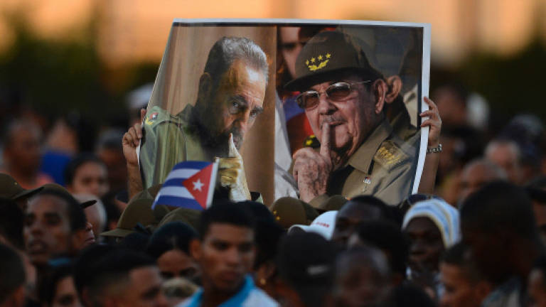 Cubans hold mass rally for late leader Fidel Castro