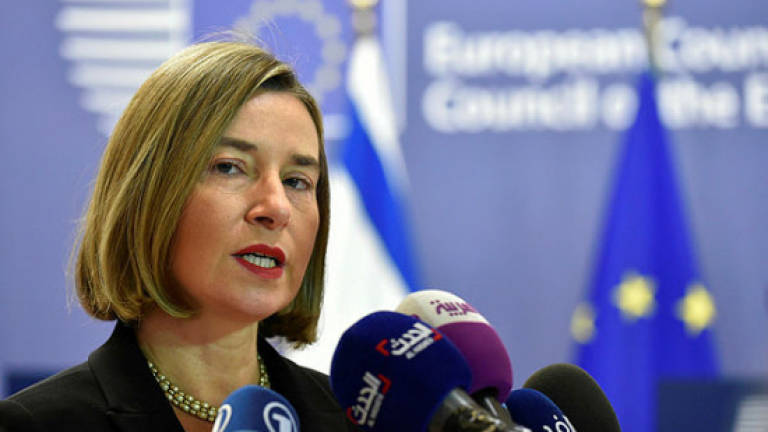 EU's Mogherini condemns 'all attacks on Jews everywhere'