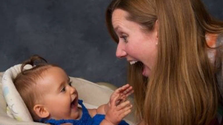 Babbling with baby could be beneficial