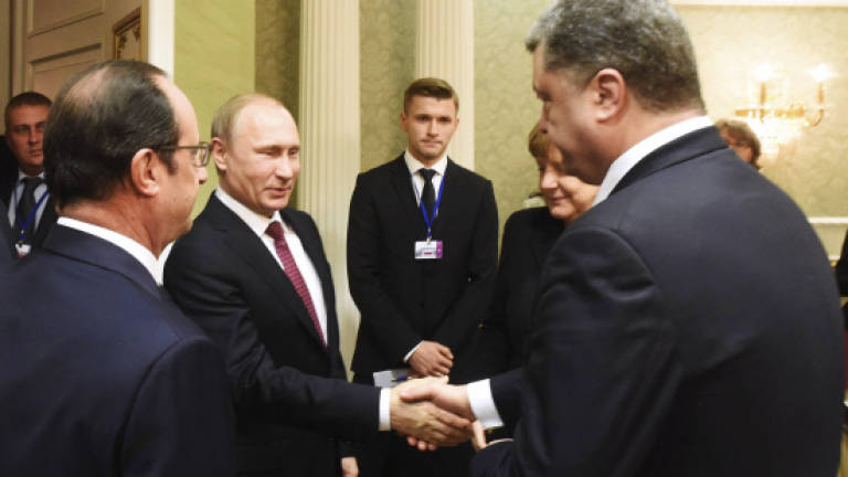 Hopes of agreement after peace talks in Minsk