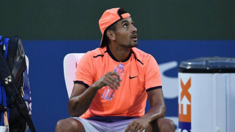 Kyrgios to seek psychologist help after ban threat