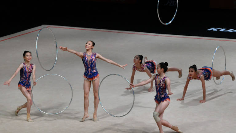Malaysia clean sweep all eight gold medals in Rhythmic Gymnastic