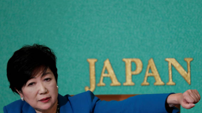 Tokyo governor names 192 candidates, says won't run herself