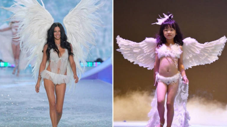 Girls as young as 5 in Victoria Secret-style catwalk show