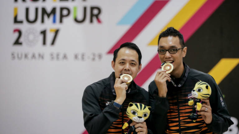 Gold winner Syafiq beaming after having missed action in 2015