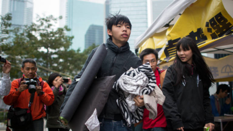 Hong Kong protesters on hunger strike