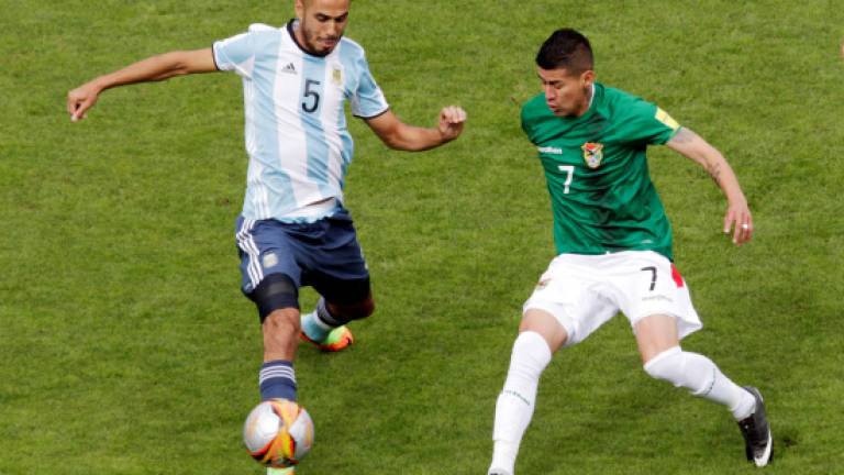 Messi-less Argentina slump to Bolivia loss