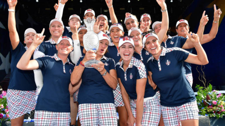 USA beat Europe for second straight Solheim Cup crown