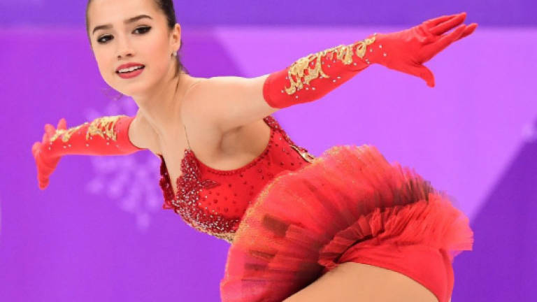 Zagitova wins ice princess duel for Russia's first gold