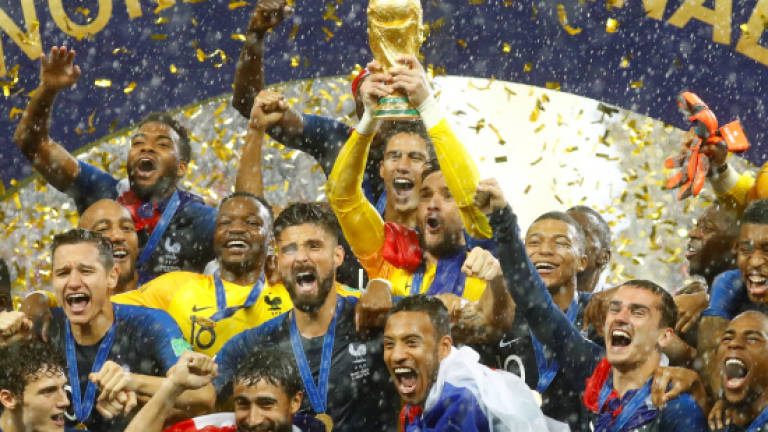 France beat Croatia 4-2 for second World Cup title with luck, class' By John Bagratuni