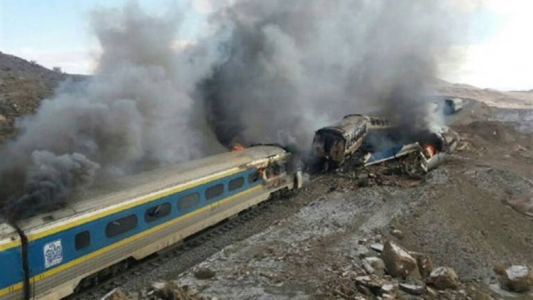 44 dead as trains collide in Iran