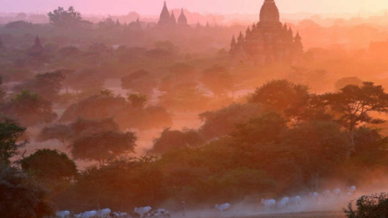 Myanmar stops tourists scaling prized Bagan pagodas