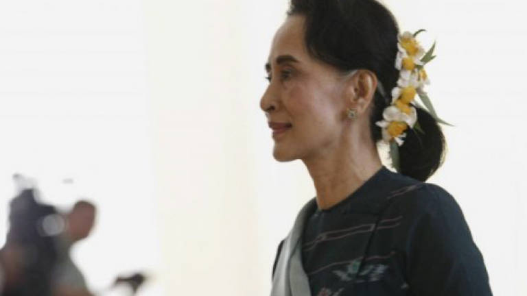 Myanmar's Suu Kyi reiterates stance on not using term 'Rohingya'