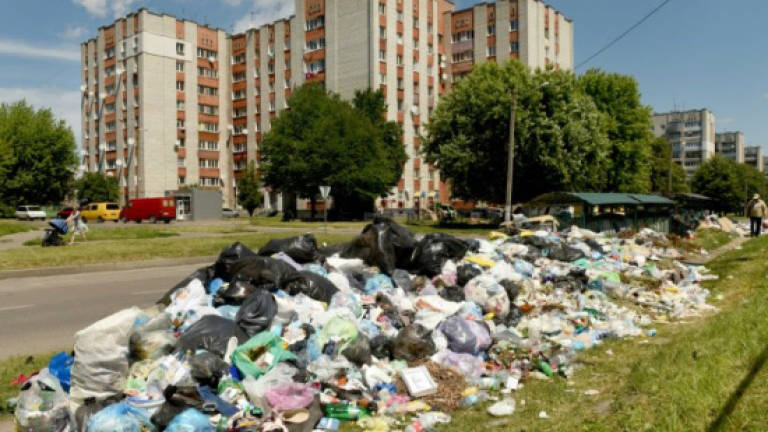 Kicking up a stink: Ukraine's Lviv blighted by trash crisis