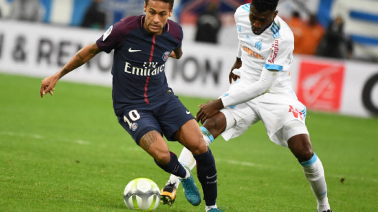 Neymar sees red as PSG snatch Marseille draw