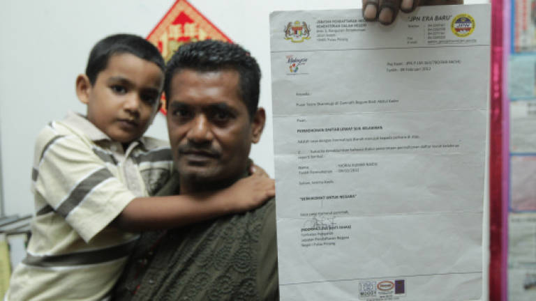 Father seeks assistance to help three-year-old son obtain a birth certificate