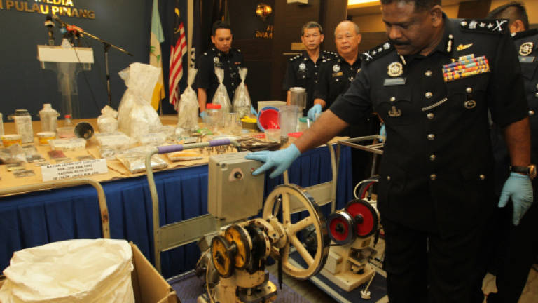 Drugs worth RM1.2m seized during raid