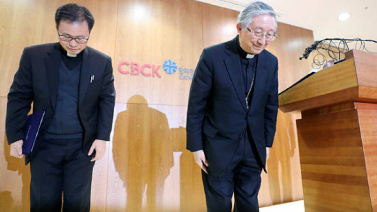 S. Korea Catholic church says 'devastated' by sex abuse scandal