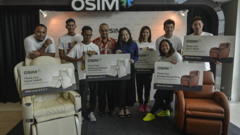 Osim rewards national Olympic and Paralympic heroes with healthy lifestyle products