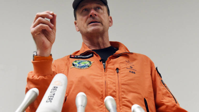 Solar Impulse touches down on unscheduled Japan stop