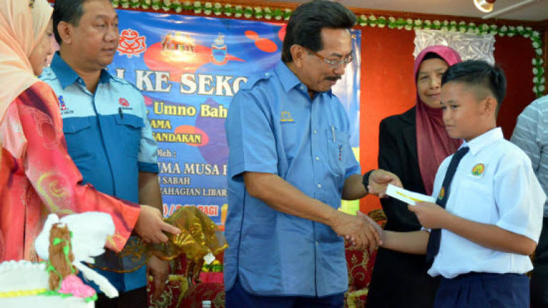 Helping students a priority for Sabah government