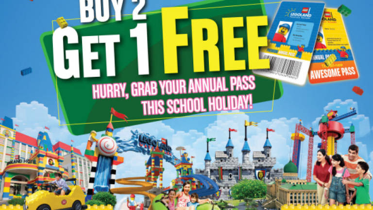 Legoland M'sia launches new annual pass deal for the upcoming school holidays