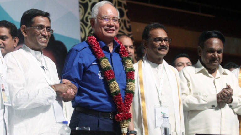 Najib urges Indian-based parties to unite under MIC