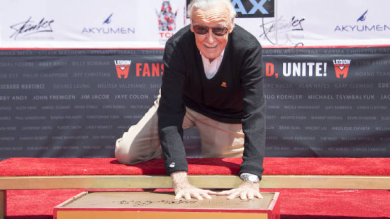 Hollywood honours Marvel Comics legend Stan Lee